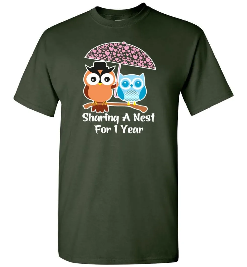 1 Year Wedding Anniversary Gifts Valentine's Day T-Shirt