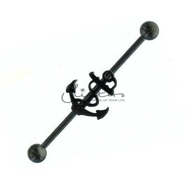 14GA 316L Surgical Steel Anchor Industrial Barbells