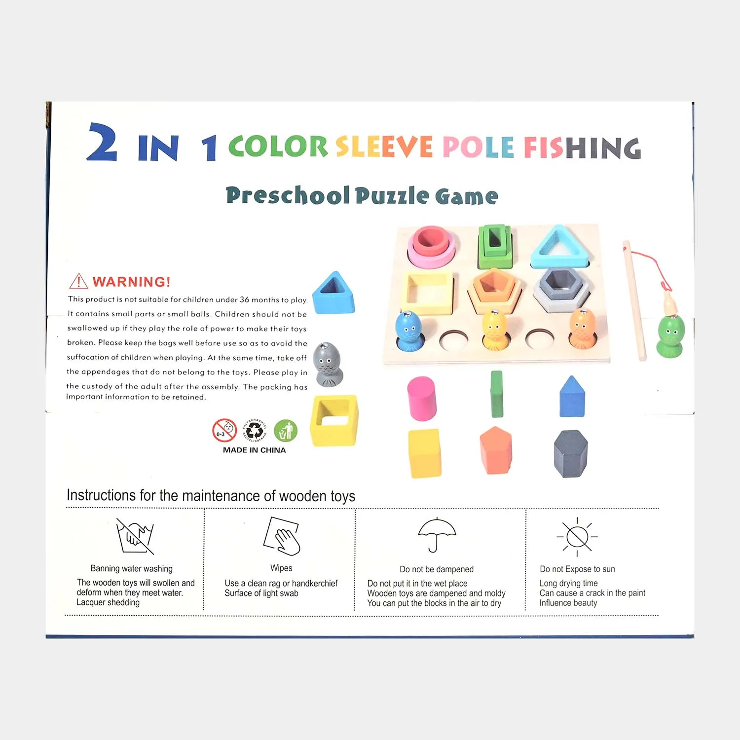 2 IN 1 COLOR SLEEVE POLE FISHING GAME