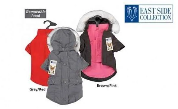 3-in-1 Dog Winter Hooded Jacket