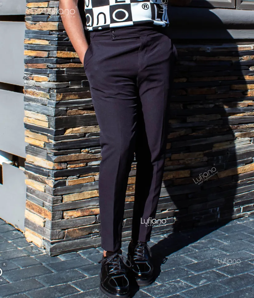 38138 Pants: Black