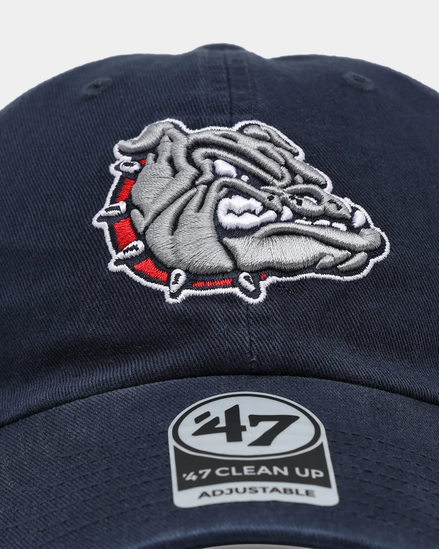 47 Brand Gonzaga Bulldogs '47 Clean Up Strapback Navy