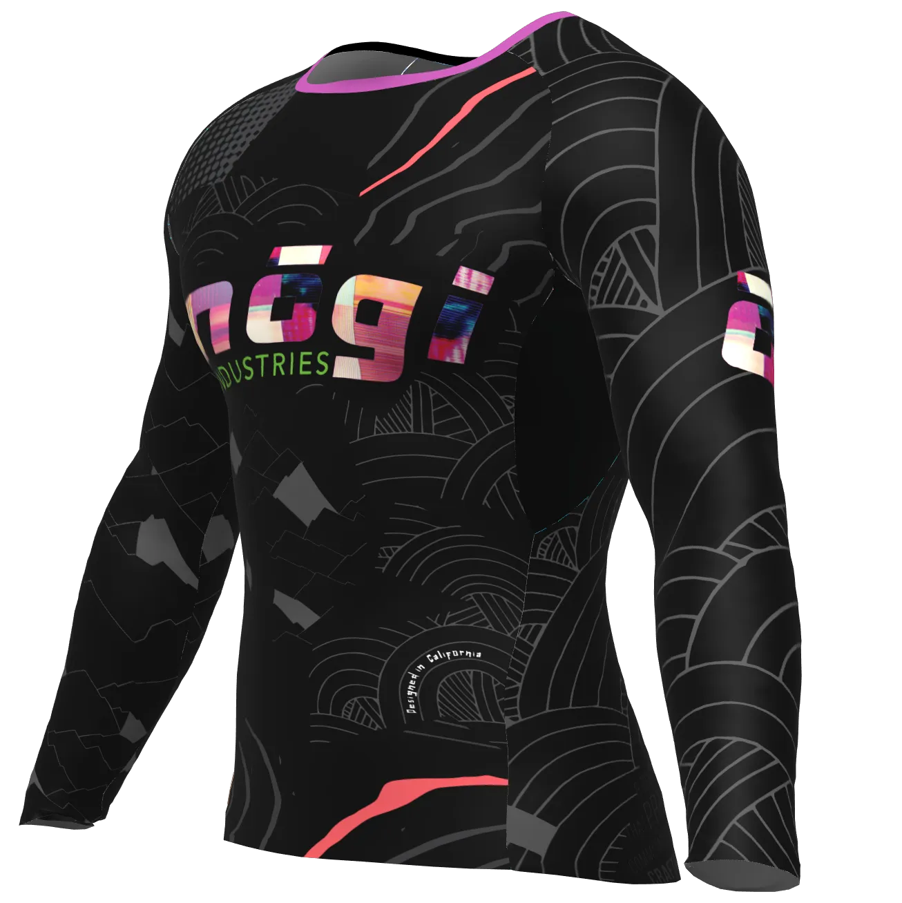 Acid Gambit Long Sleeve Rash Guard