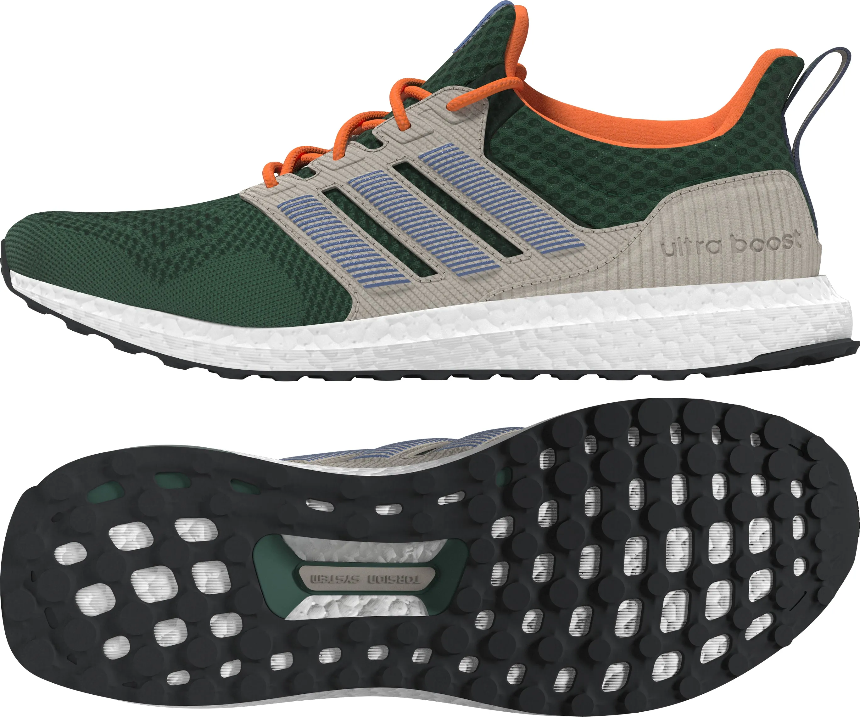 Adidas Ultraboost Green Creme Orange ID9668