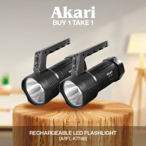 Akari B1T1 :Rechargeable LED Flashlight   Side Lantern (ARFL-K7788)