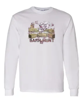 American Eskimo Dog - Barnhunt - Long Sleeve T-Shirt