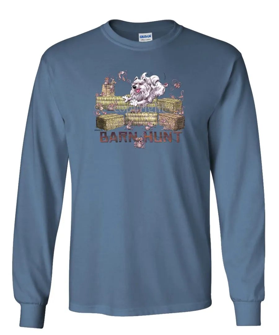 American Eskimo Dog - Barnhunt - Long Sleeve T-Shirt