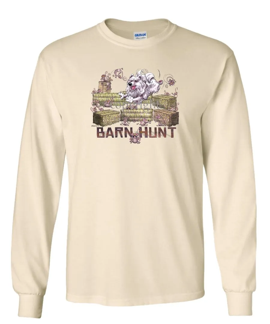 American Eskimo Dog - Barnhunt - Long Sleeve T-Shirt