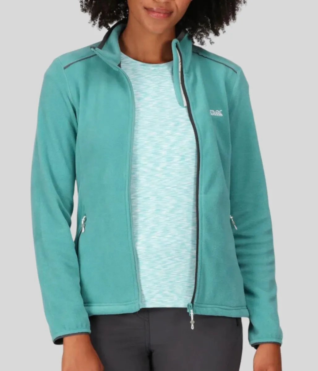 Aqua Floreo Full Zip Fleece Jacket