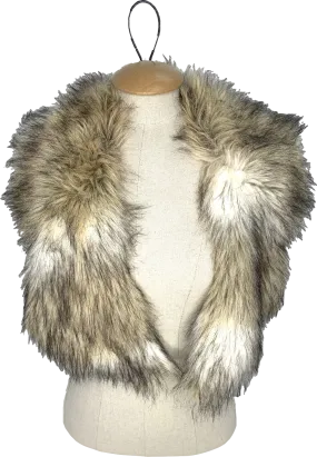 ASOS Nude Fur Collar One Size