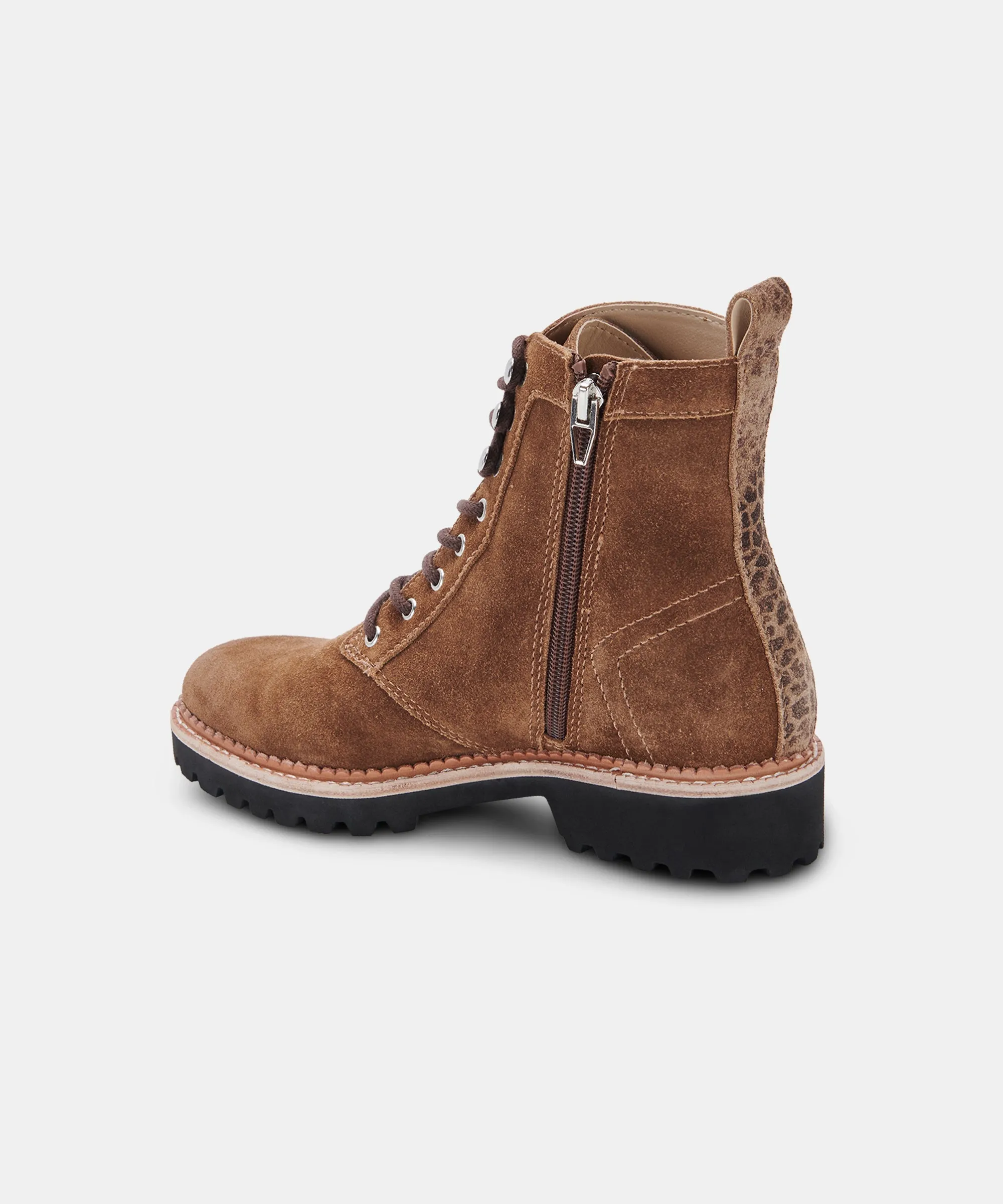 AVENA BOOTS DK BROWN SUEDE - re:vita