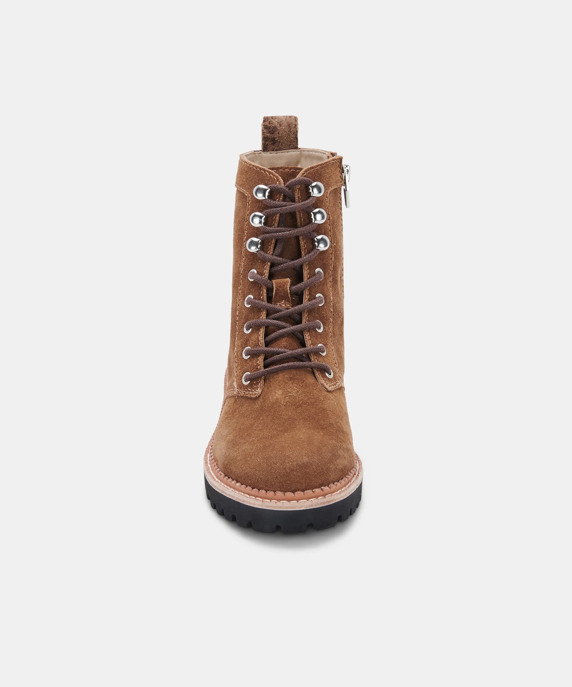 AVENA BOOTS DK BROWN SUEDE - re:vita