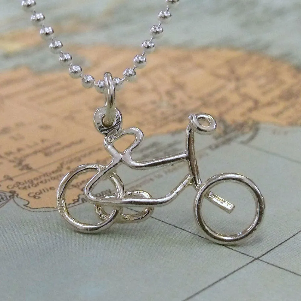 bicycle necklace