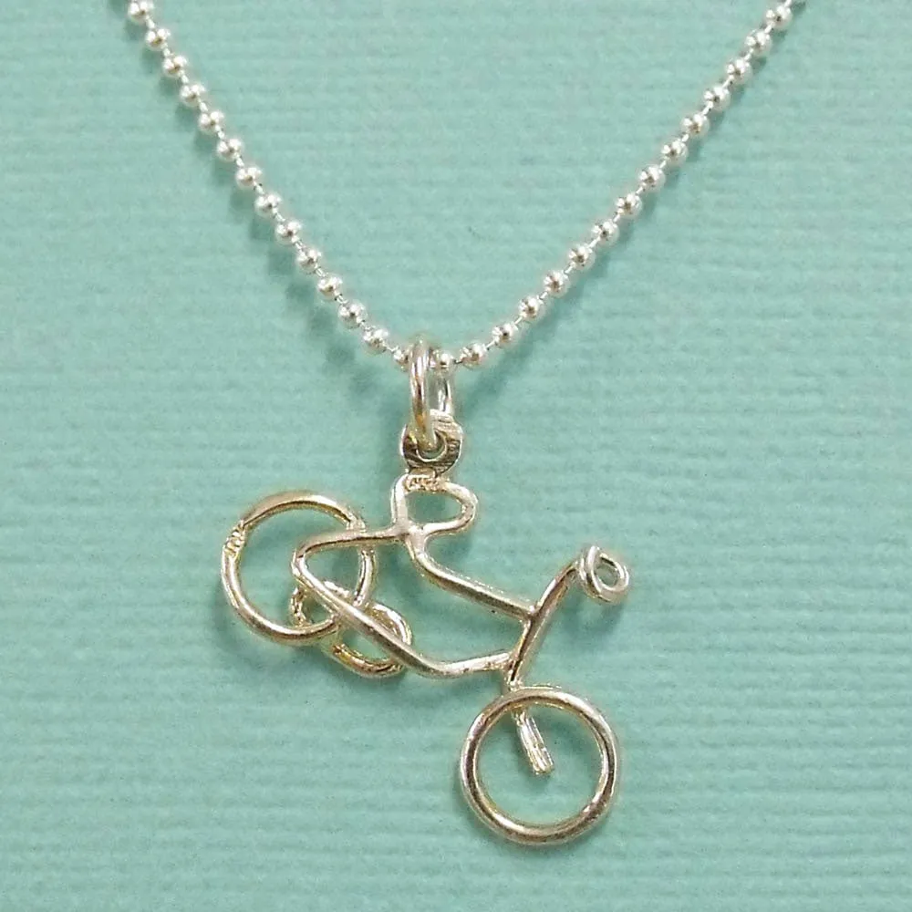 bicycle necklace