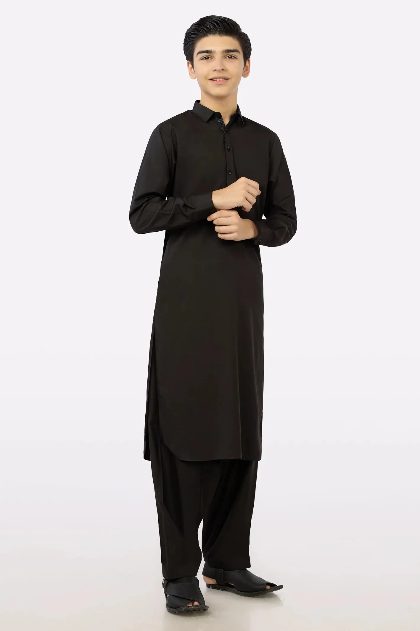 Black Boys Shalwar Suit