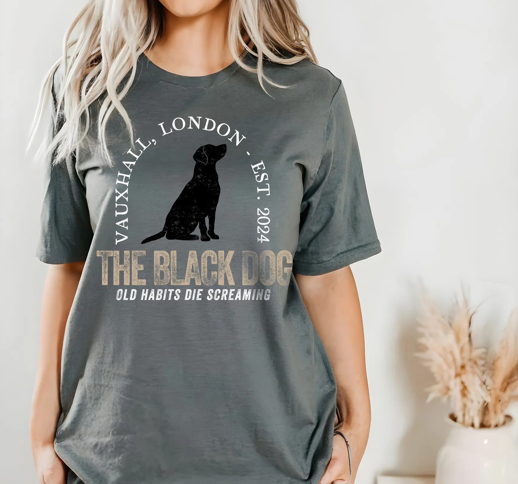 Black Dog Tee