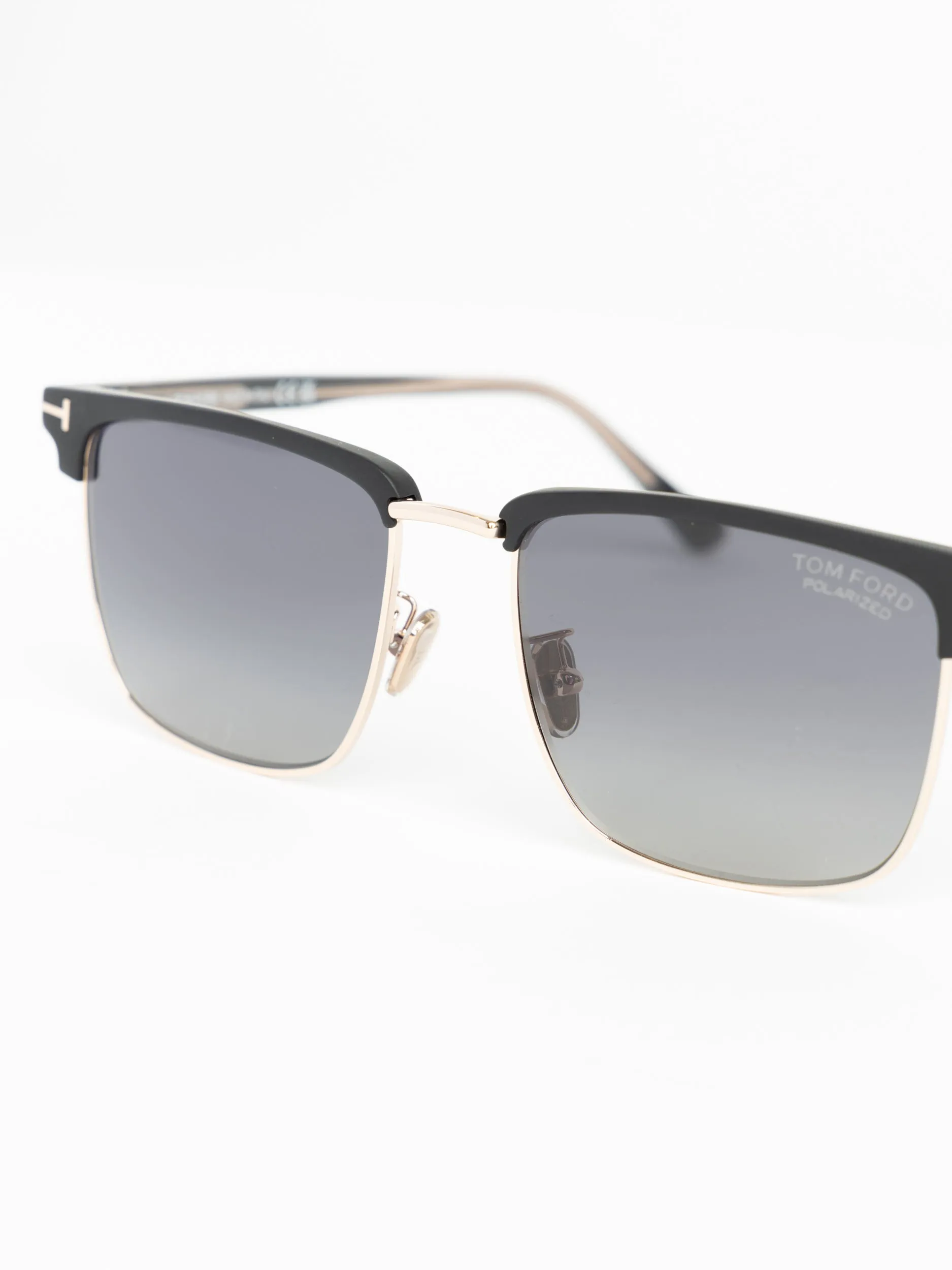 Black Polarized Hudson Sunglasses