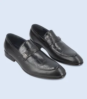 BM4123-BLACK-Men Slip On