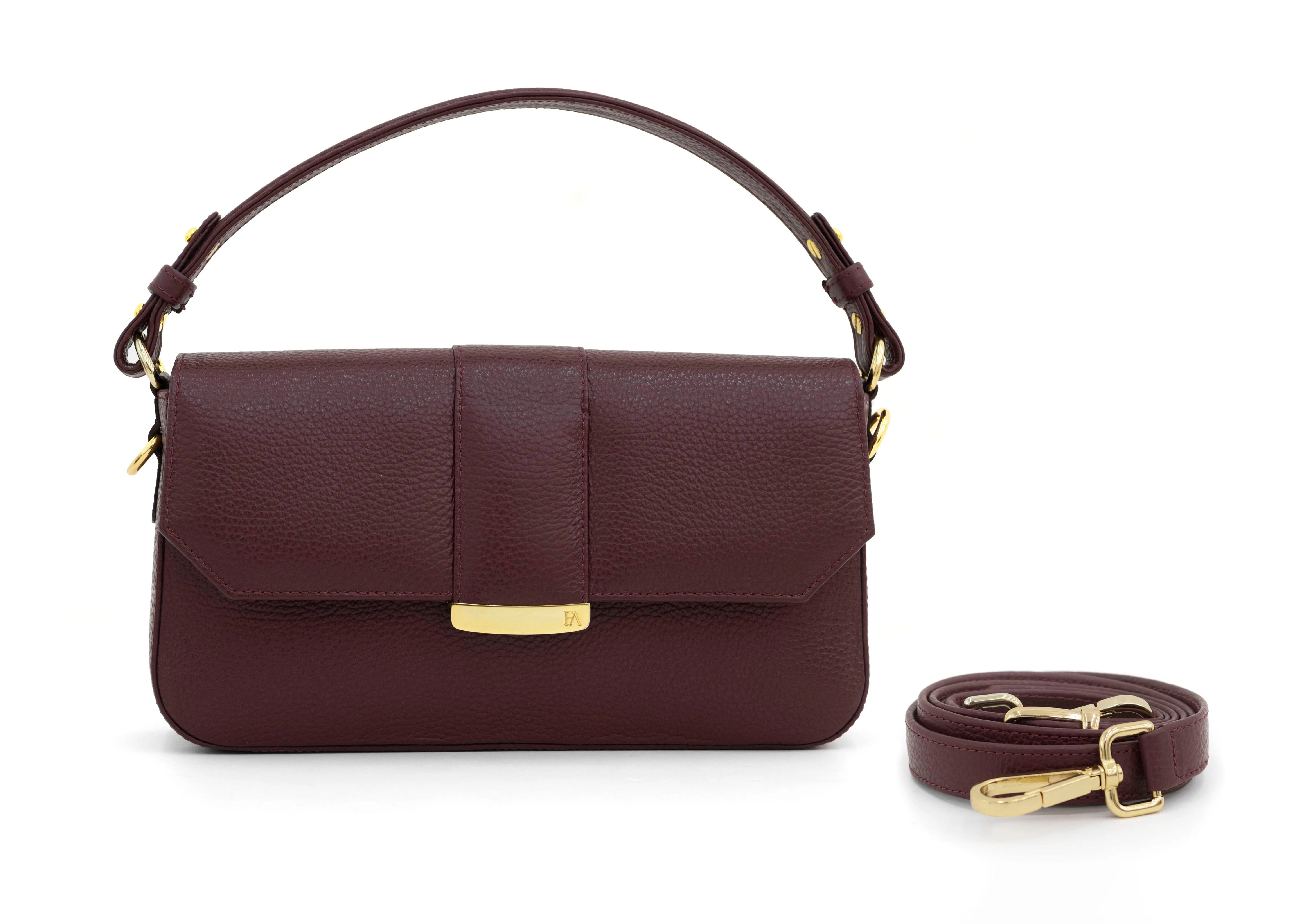 Bordeaux Lamia Shoulder Bag