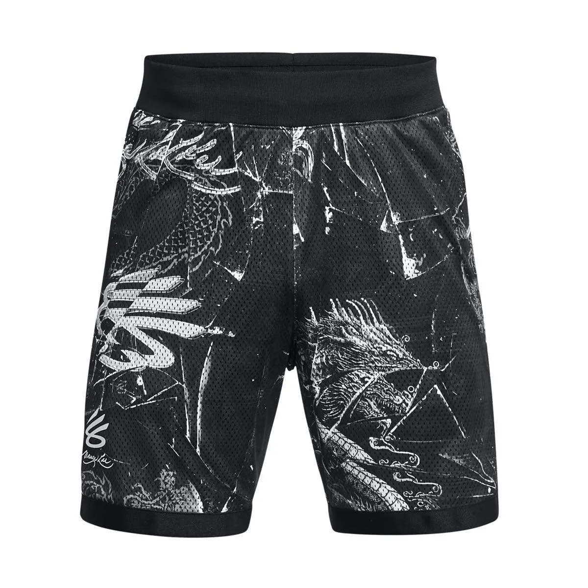   Bruce Lee Curry Lunar New Year Mesh Shorts 'Future Dragon'