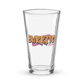 Burrito Shaker pint glass