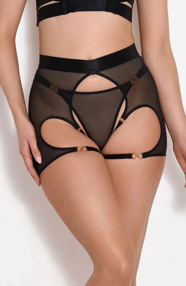 Cadi Ouvert Garter Brief