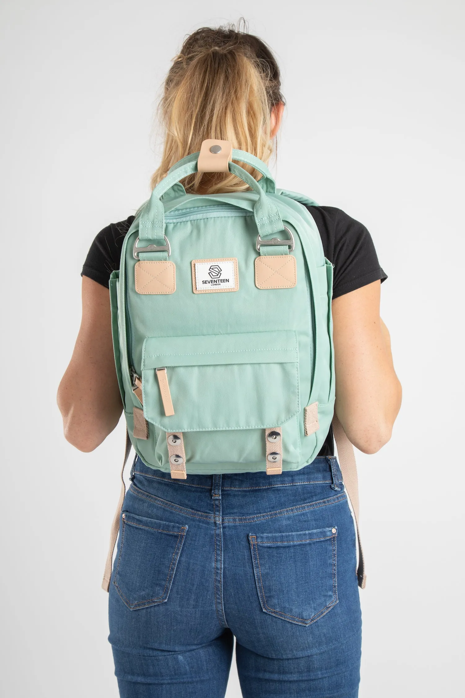 Camden Backpack - Pastel Green