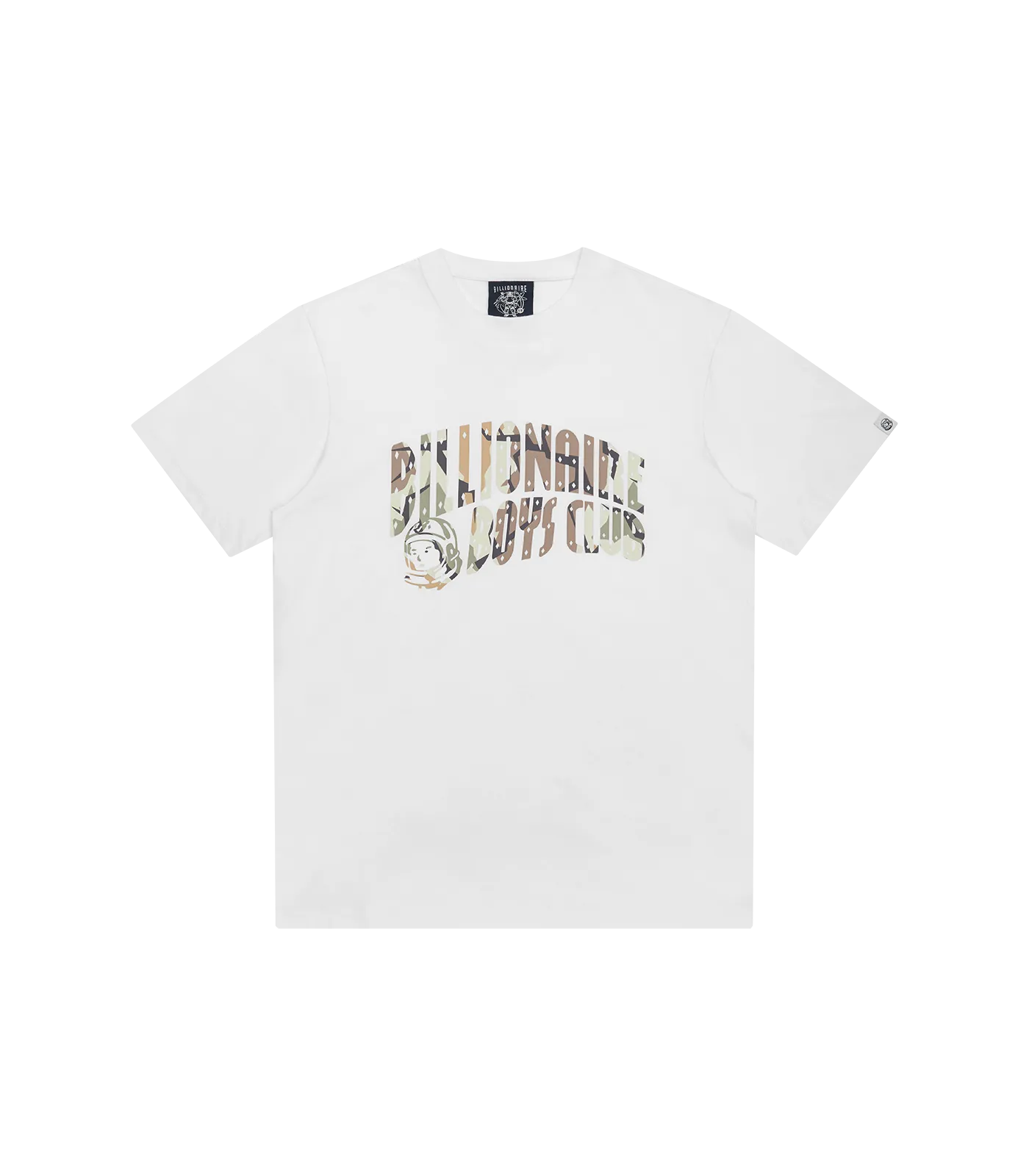 CAMO ARCH LOGO T-SHIRT - WHITE