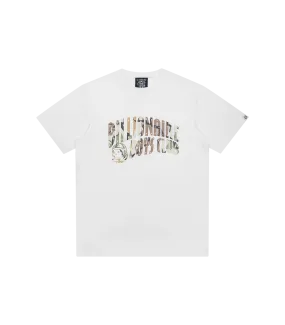 CAMO ARCH LOGO T-SHIRT - WHITE