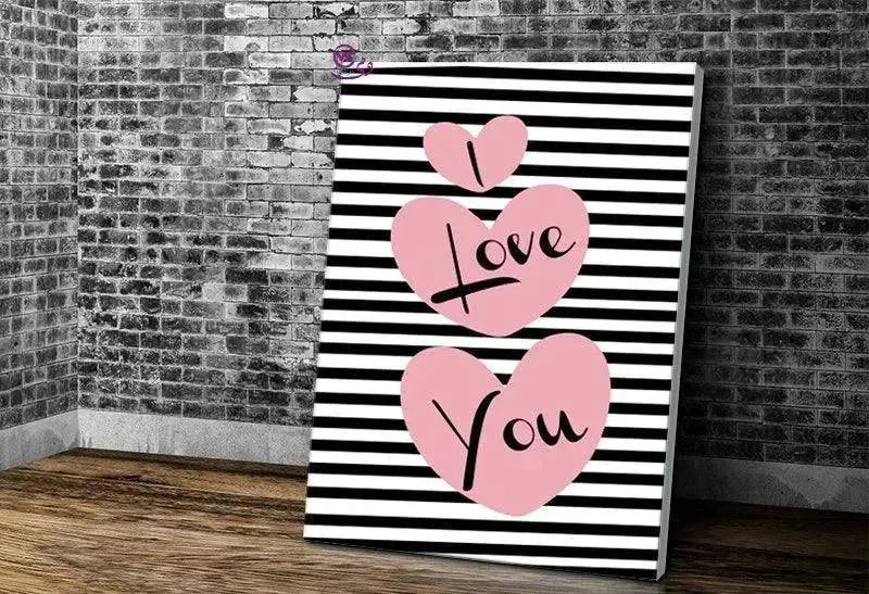 Canvas wall Frame - lovers