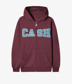 Cash Only Campus Zip-Thru Hood