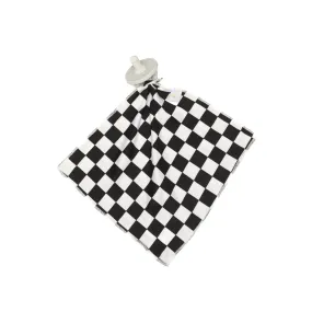 checkerboard / black / detachable goosie