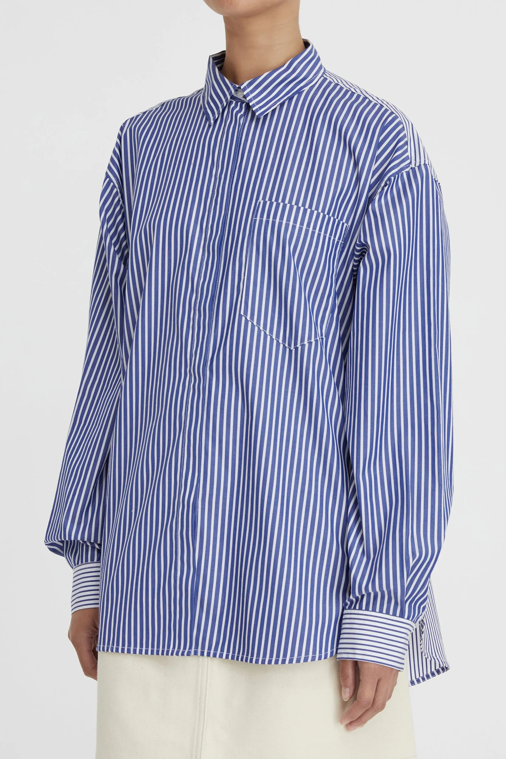 Christo Shirt in Navy