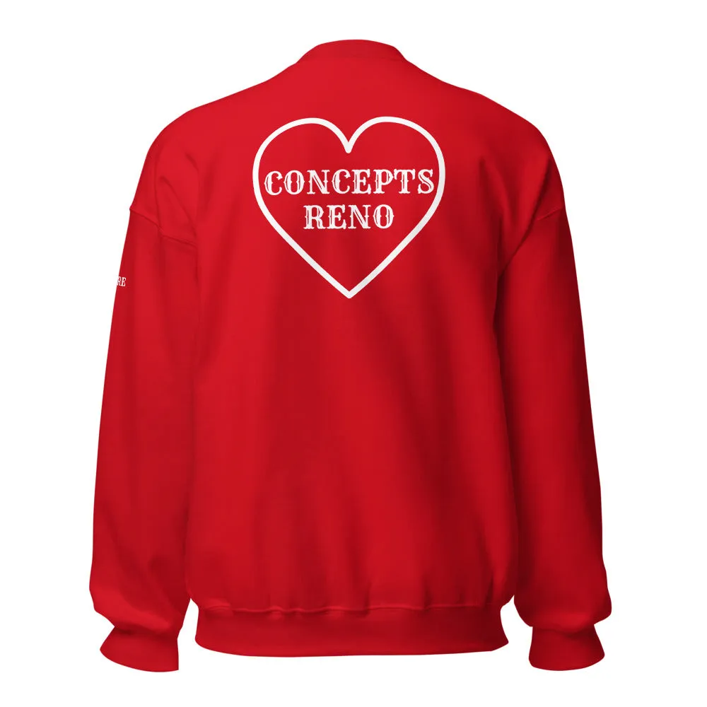 Concepts Reno THAT'S AMORE Sweatshirt - Red