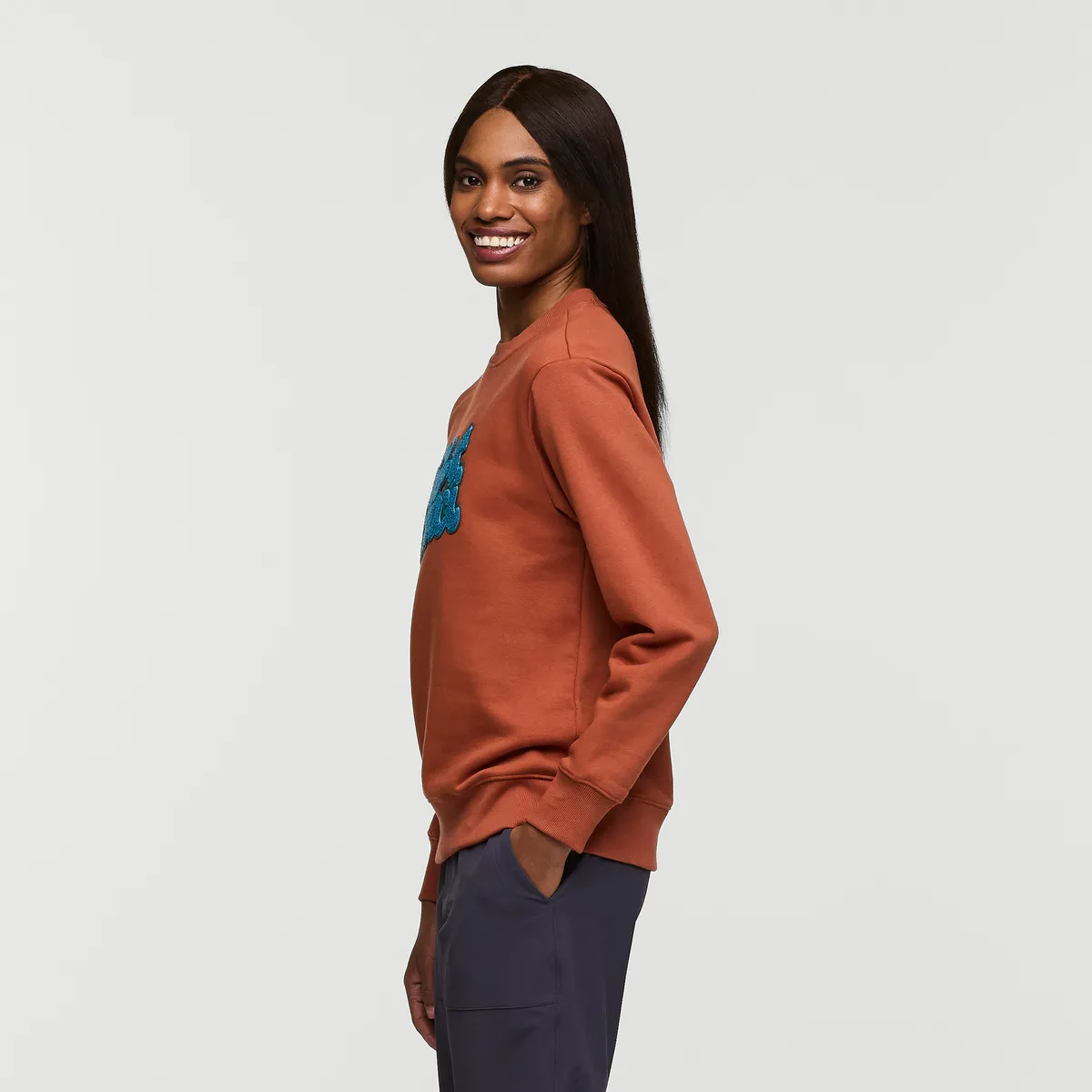 Coto-Patch Crew Sweatshirt - Women's