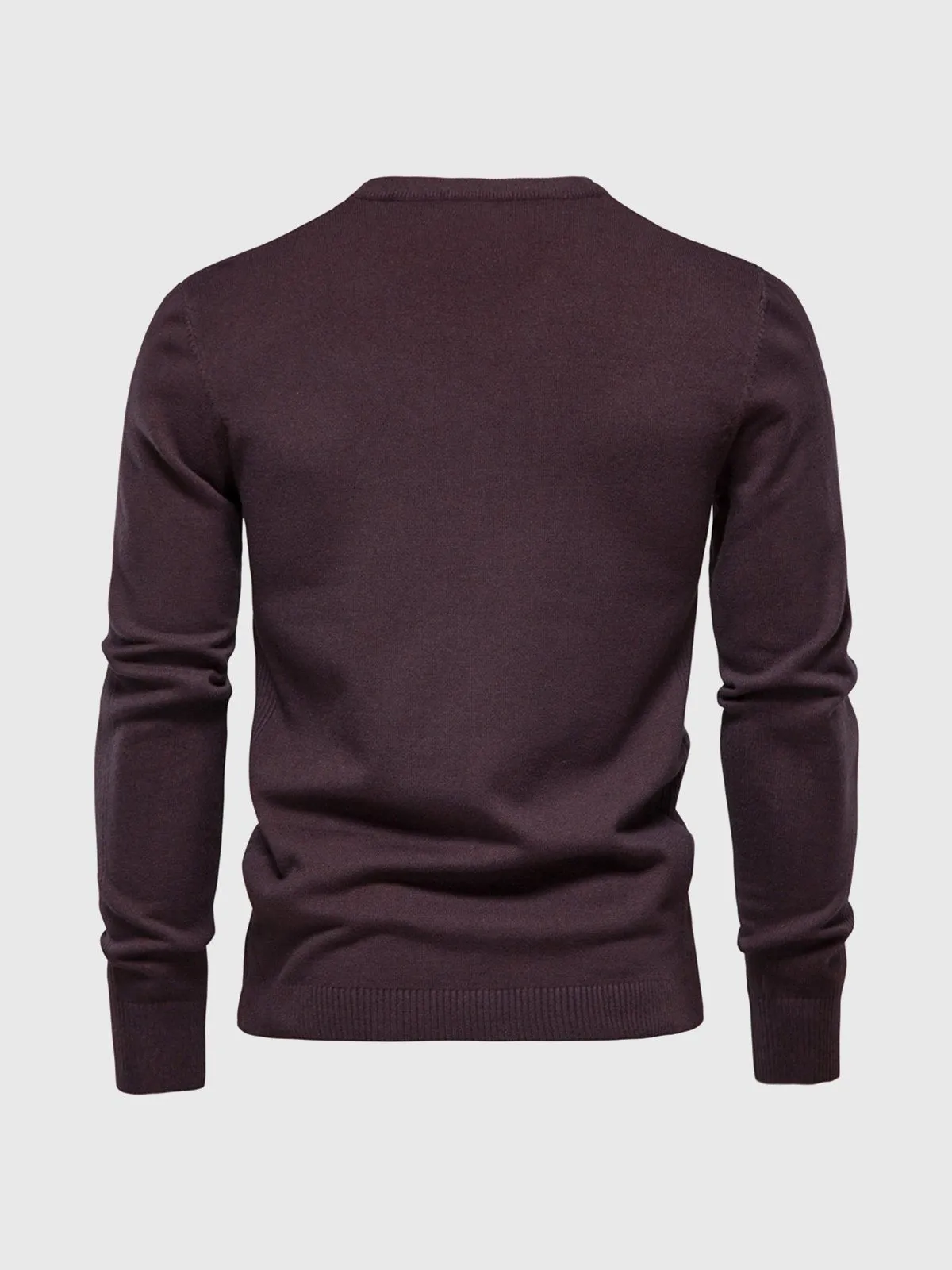 Crewneck Washable Sweater