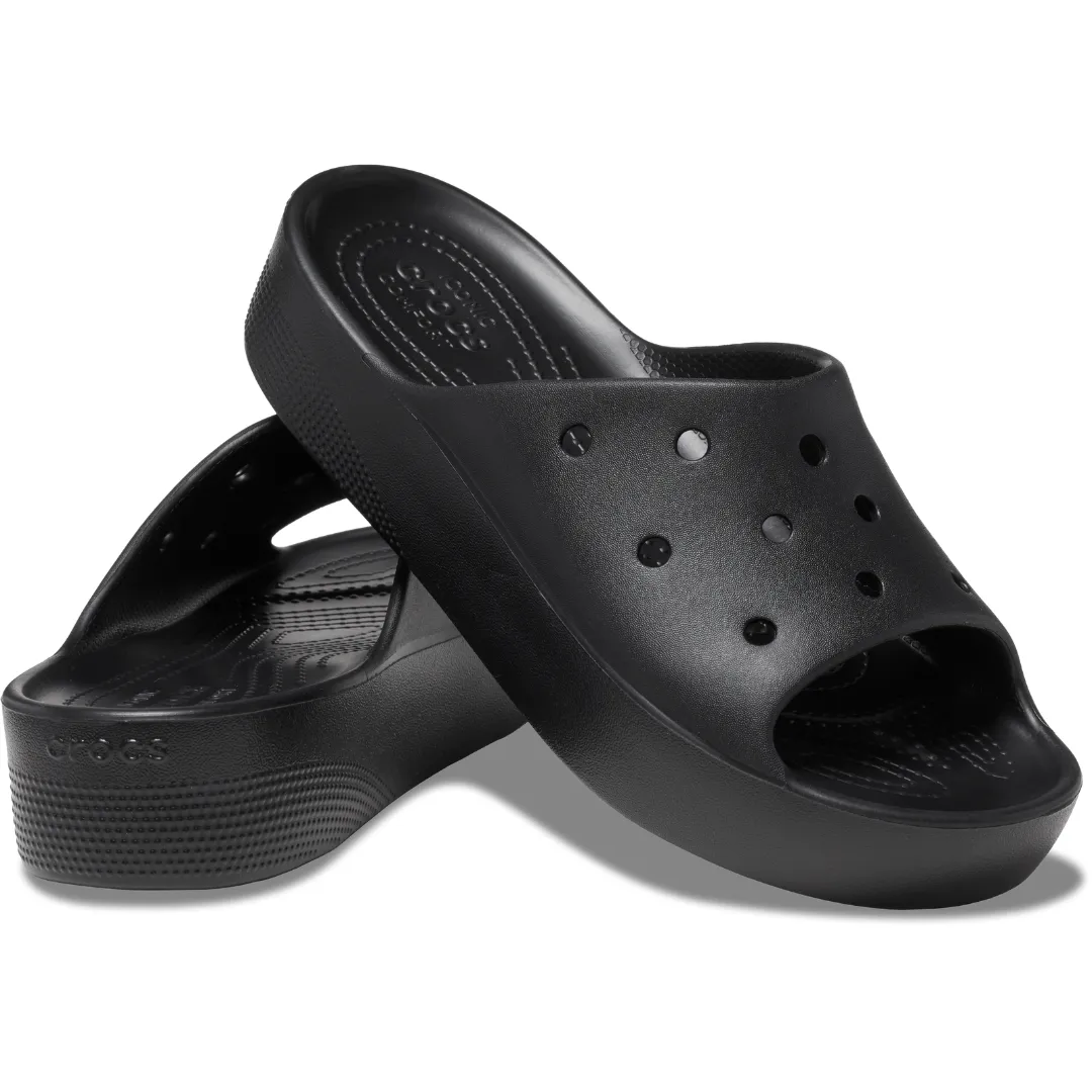 Crocs Classic Platform Slide W Black