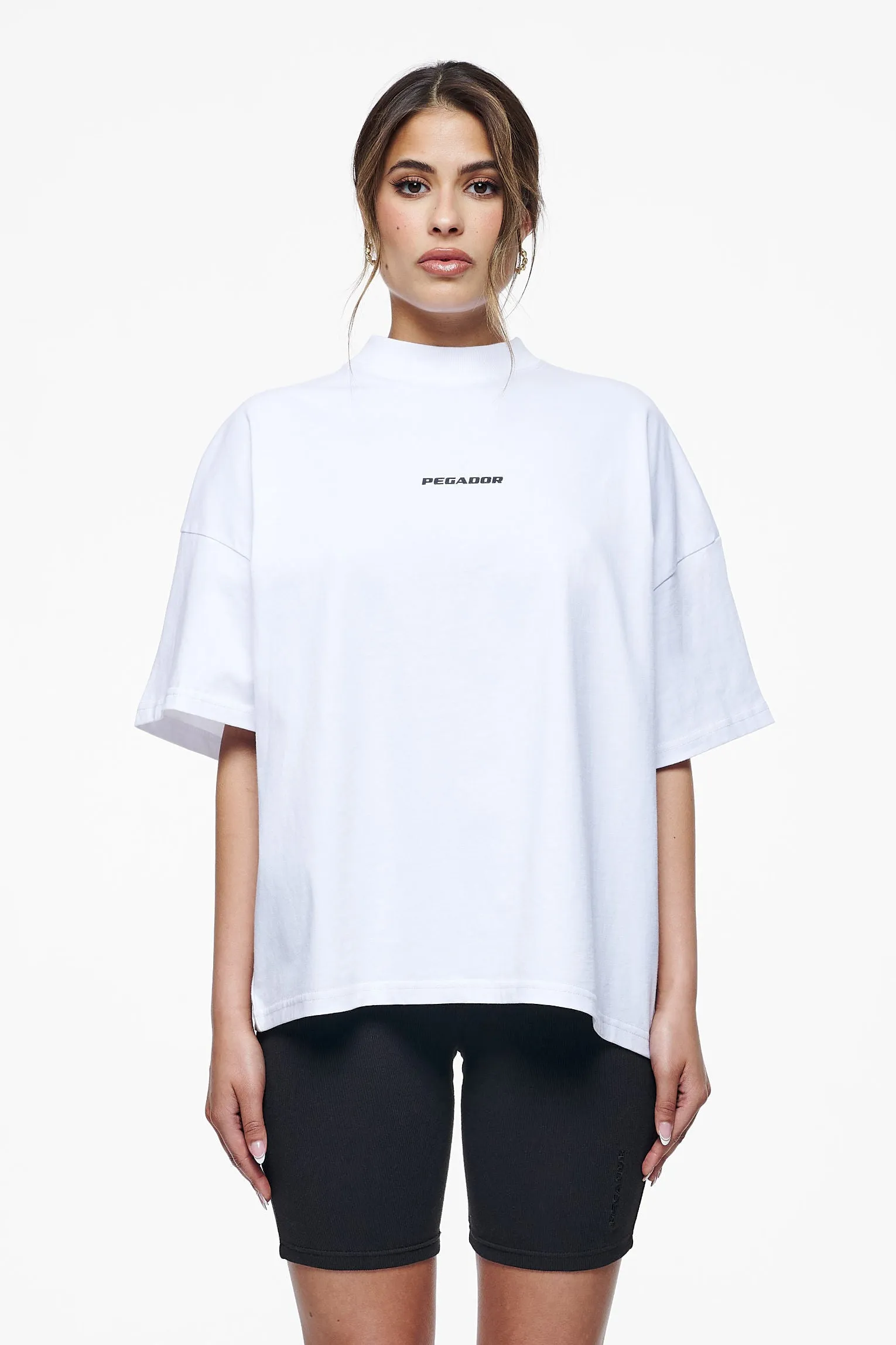 Culla Logo Heavy Oversized Tee White