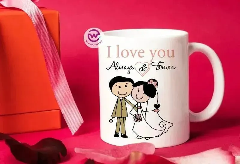 Custom Mugs-Ordinary - Valentine's Day - love is ..