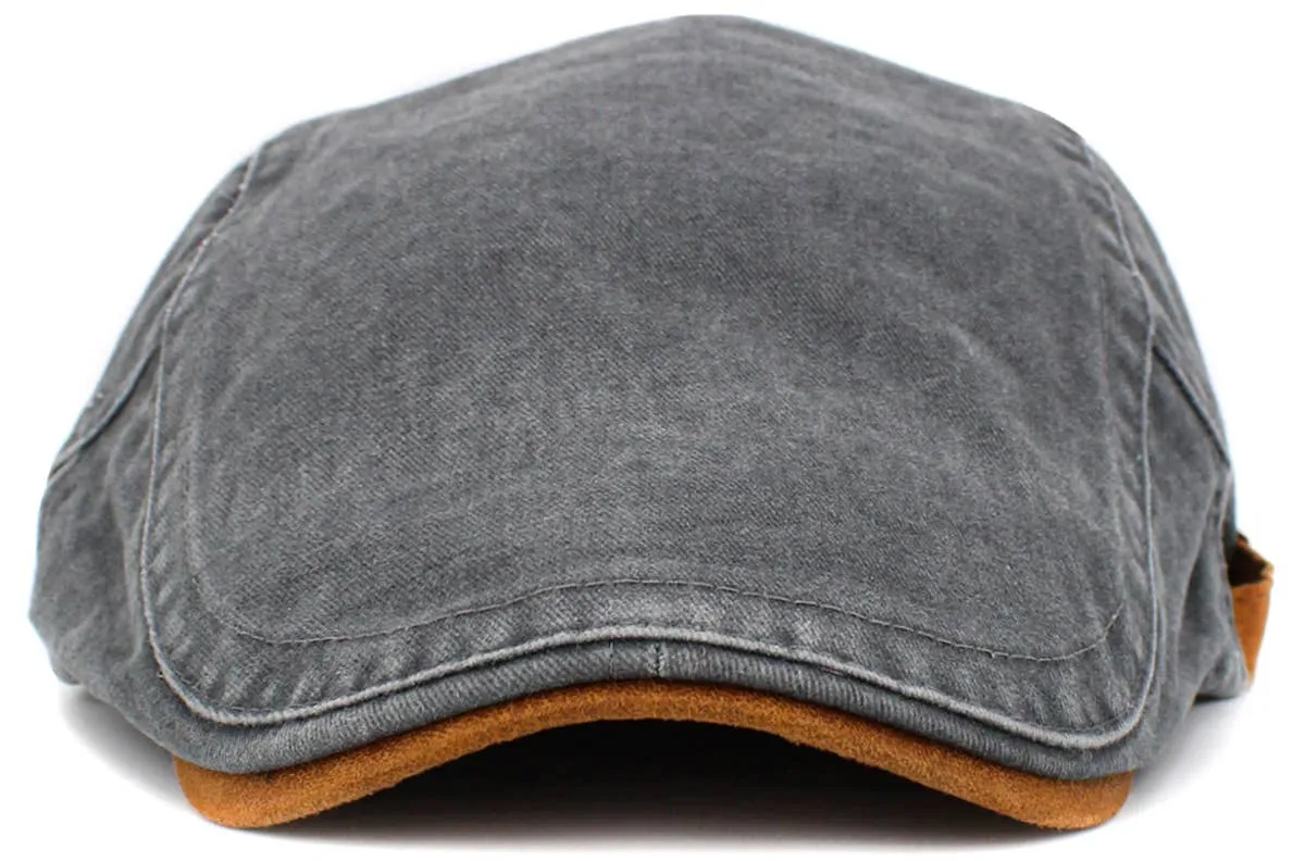 Denim Newsboy Ivy Hat