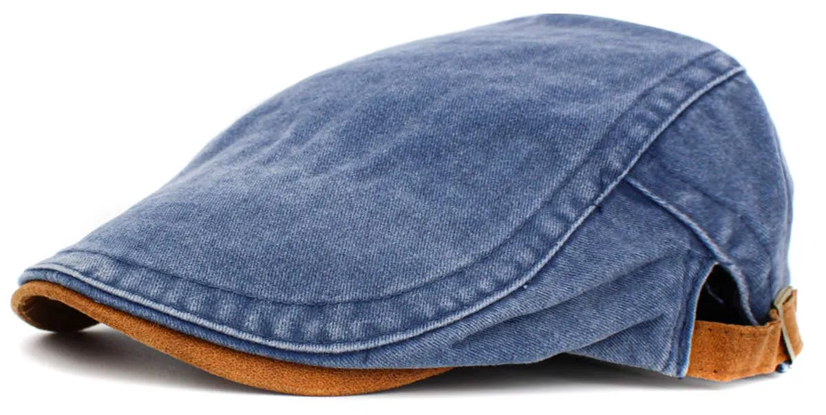 Denim Newsboy Ivy Hat