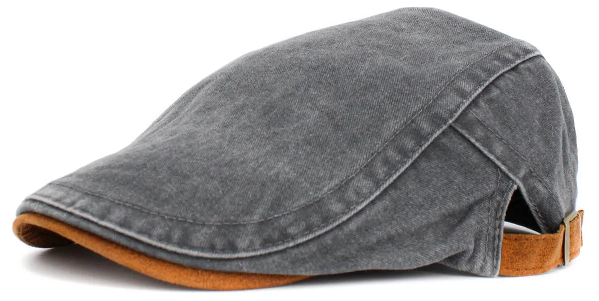 Denim Newsboy Ivy Hat