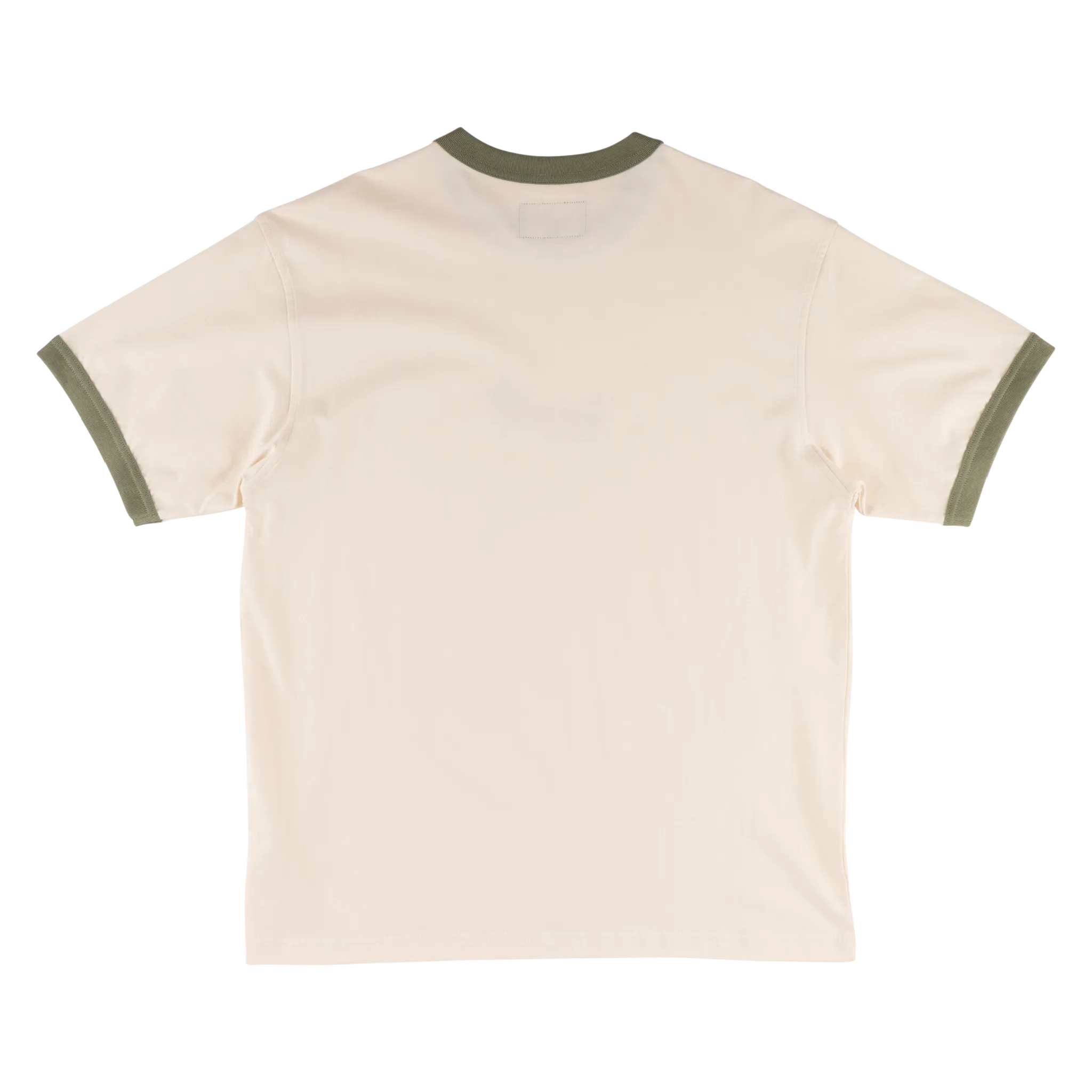 Detach S/S Ringer Tee - Bone