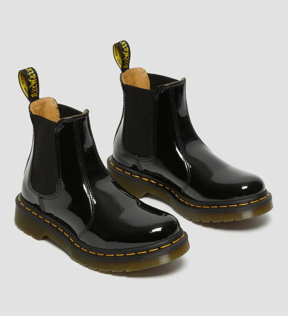 Dr.Martens 2976 Patent black Chelsea Boots schwarz 25278001