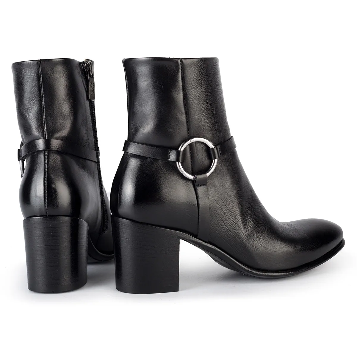 EVA 82023 <br>Black ankle boots