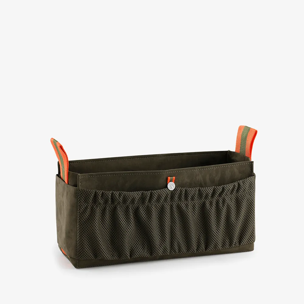 Exclusive Suede Organizer "Army Green"