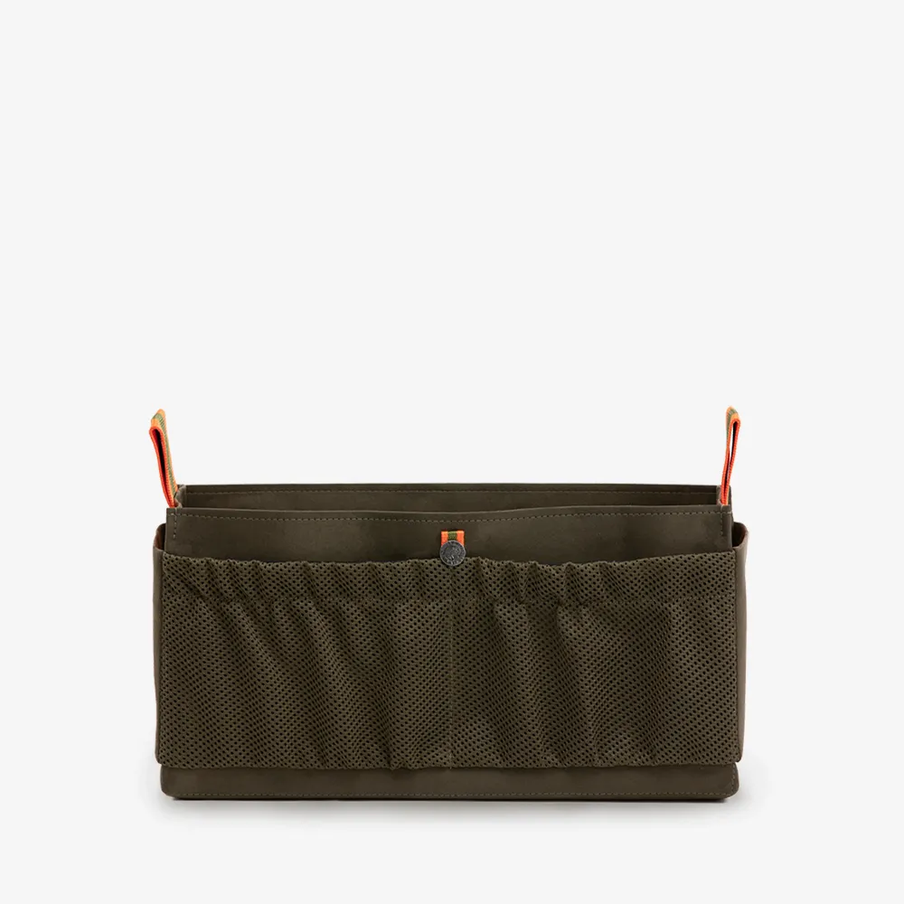 Exclusive Suede Organizer "Army Green"