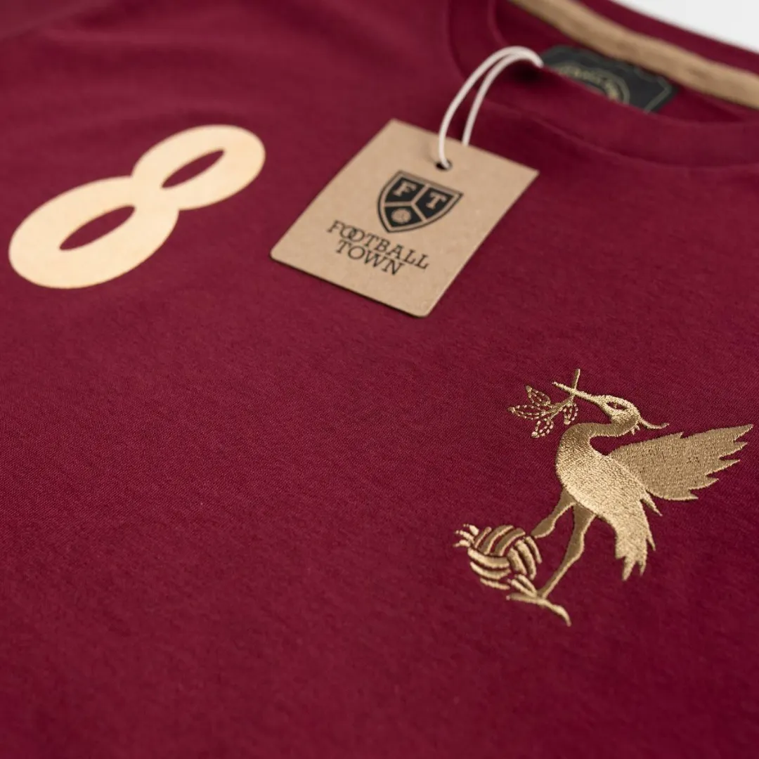 Football Town 'The Bird' Bordeaux 8 Tee