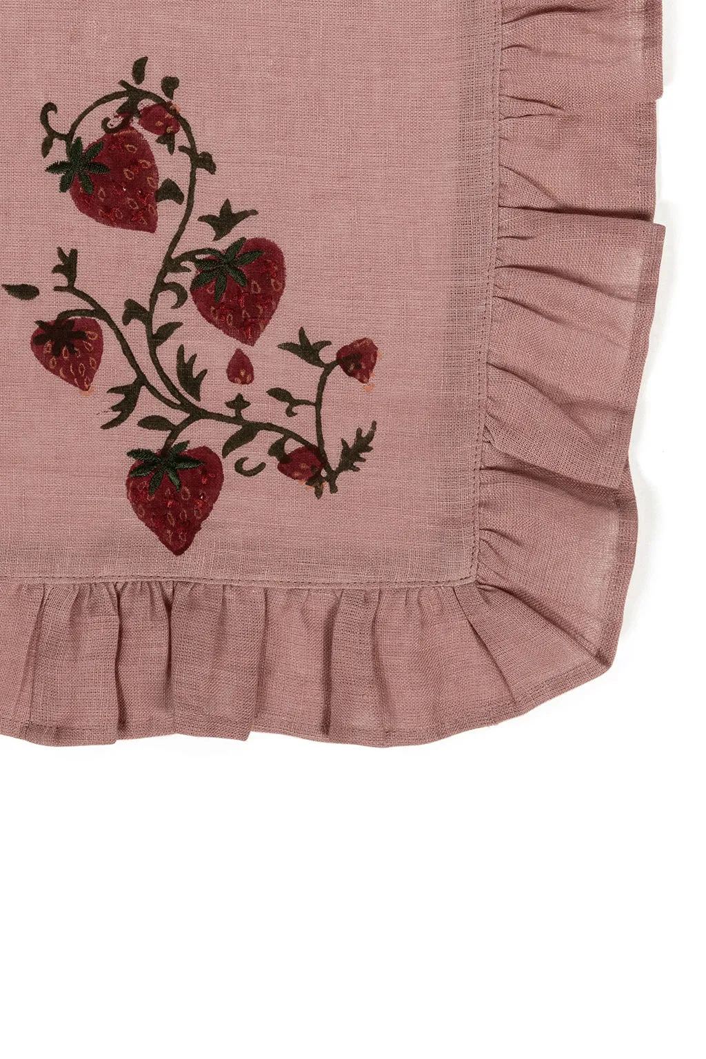 FRAISES DES BOIS NAPKINS (SET OF 4)