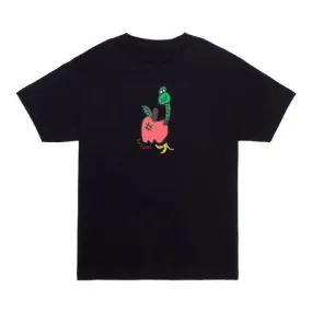 GX1000 - Worm In The Apple Tee - Black